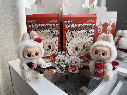 Pop Mart Labubu The Monsters Coca Cola Series Vinyl Face Sealed Case (6 Blind Box)