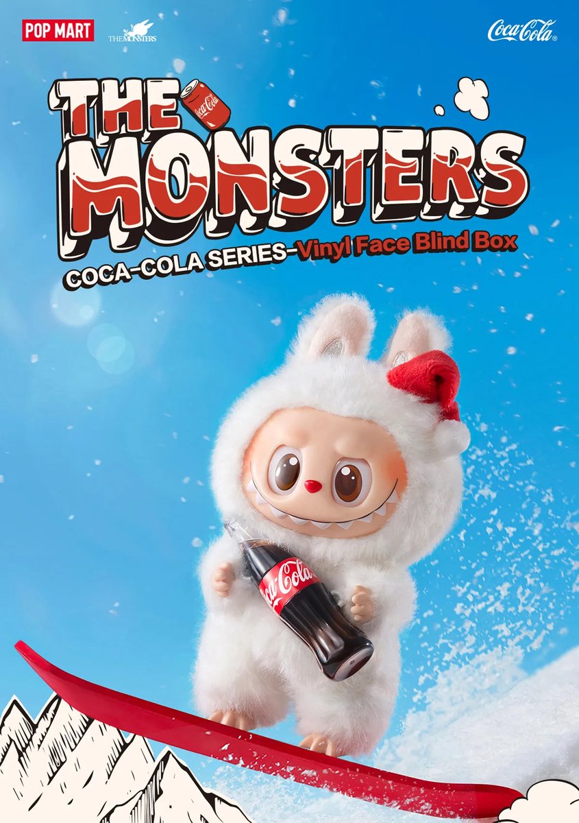 Pop Mart Labubu The Monsters Coca Cola Series Vinyl Face Sealed Case (6 Blind Box)