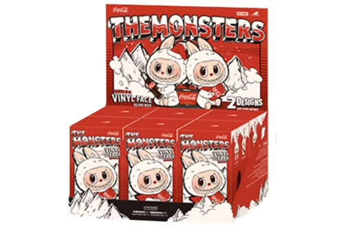 Pop Mart Labubu The Monsters Coca Cola Series Vinyl Face Sealed Case (6 Blind Box)